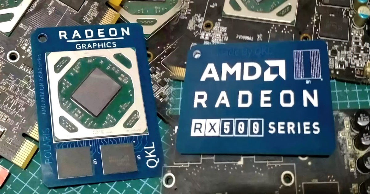 AMD RX580 anahtarlığa dönüştürüldü: 5 dolara satılıyor