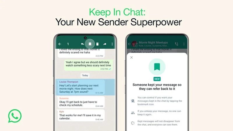 WhatsApp, kaybolan mesajları kaydetmenize izin verecek