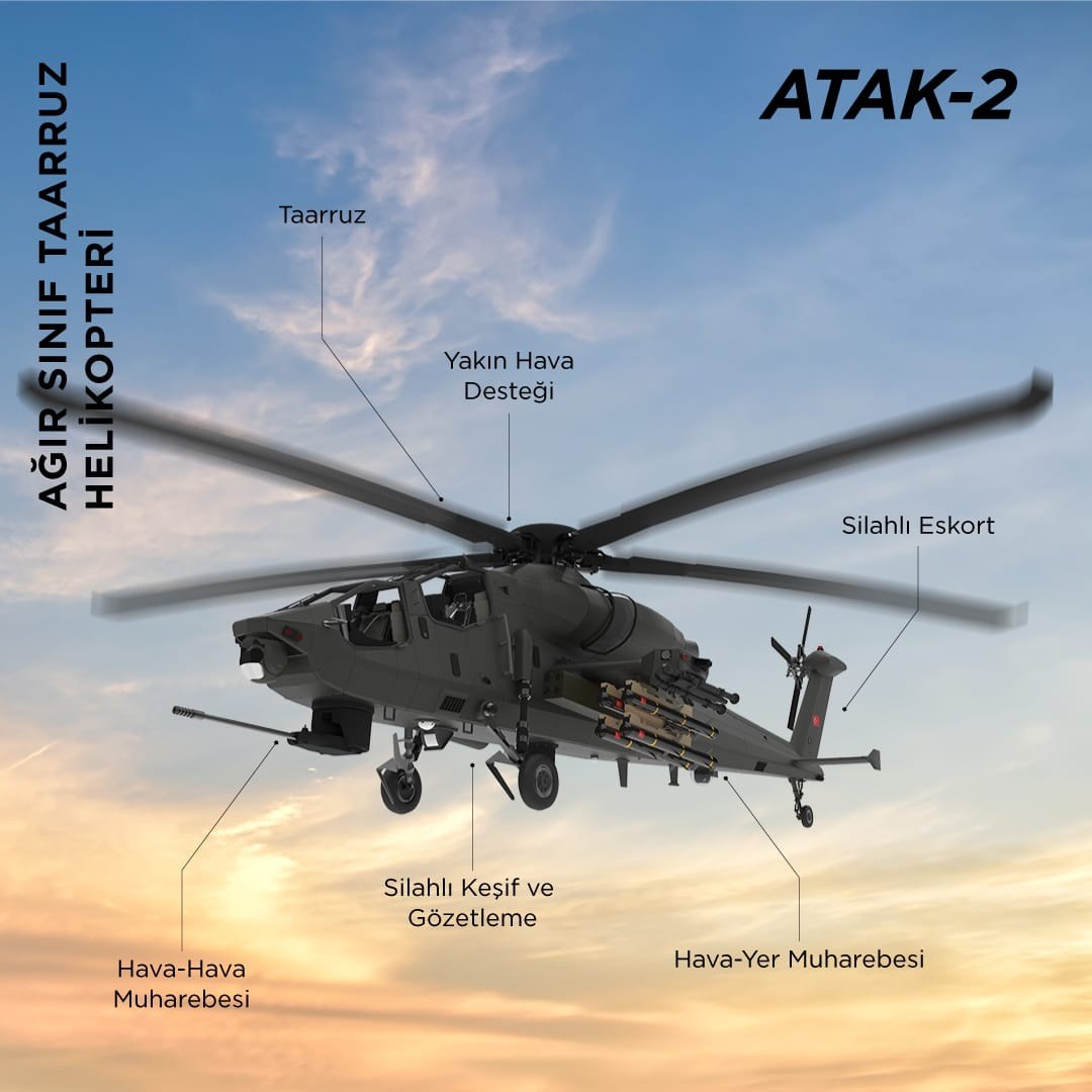 ATAK-2 helikopteri ilk kez havalandı!