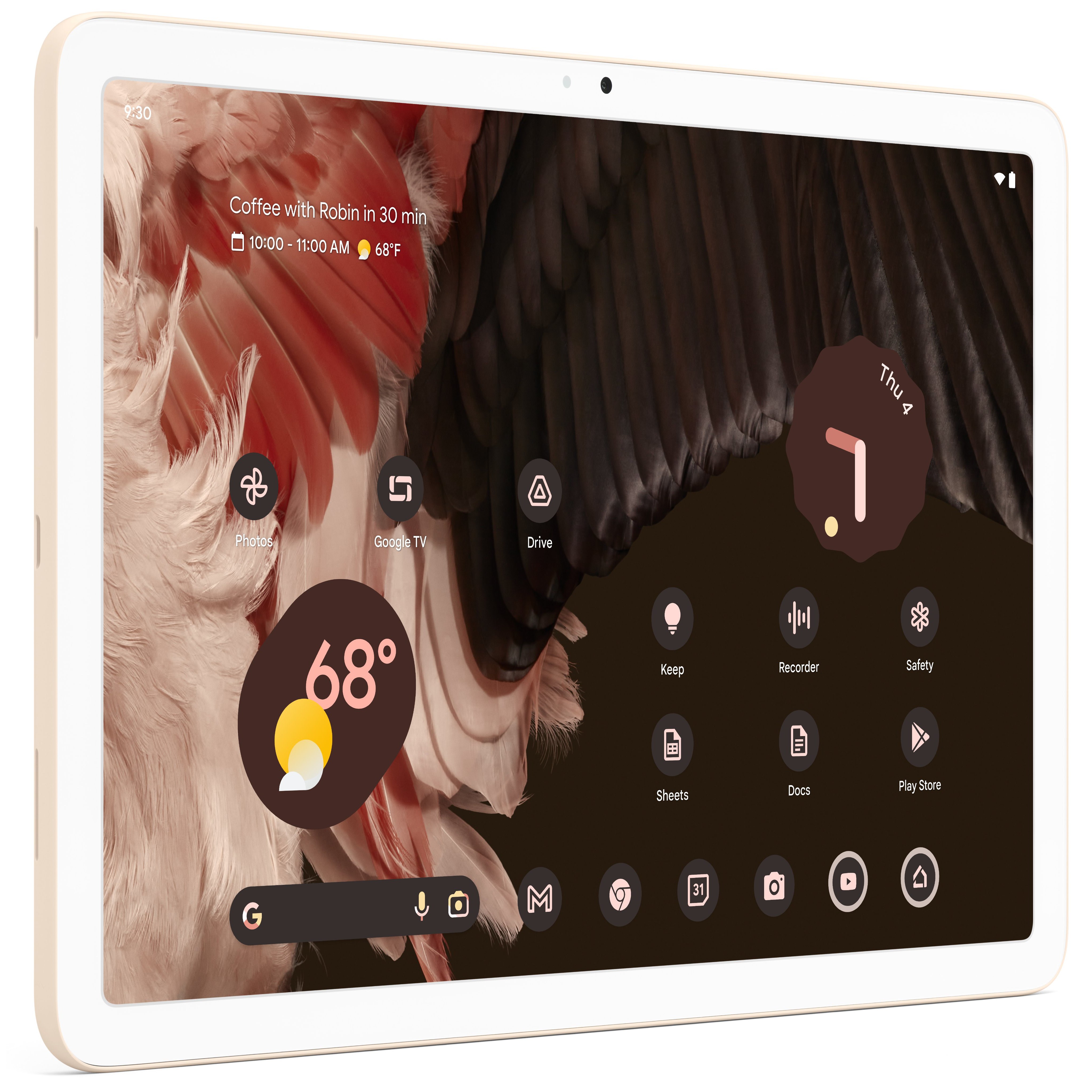 Google Pixel Tablet'in basın görseli ortaya çıktı: İşte tasarımı
