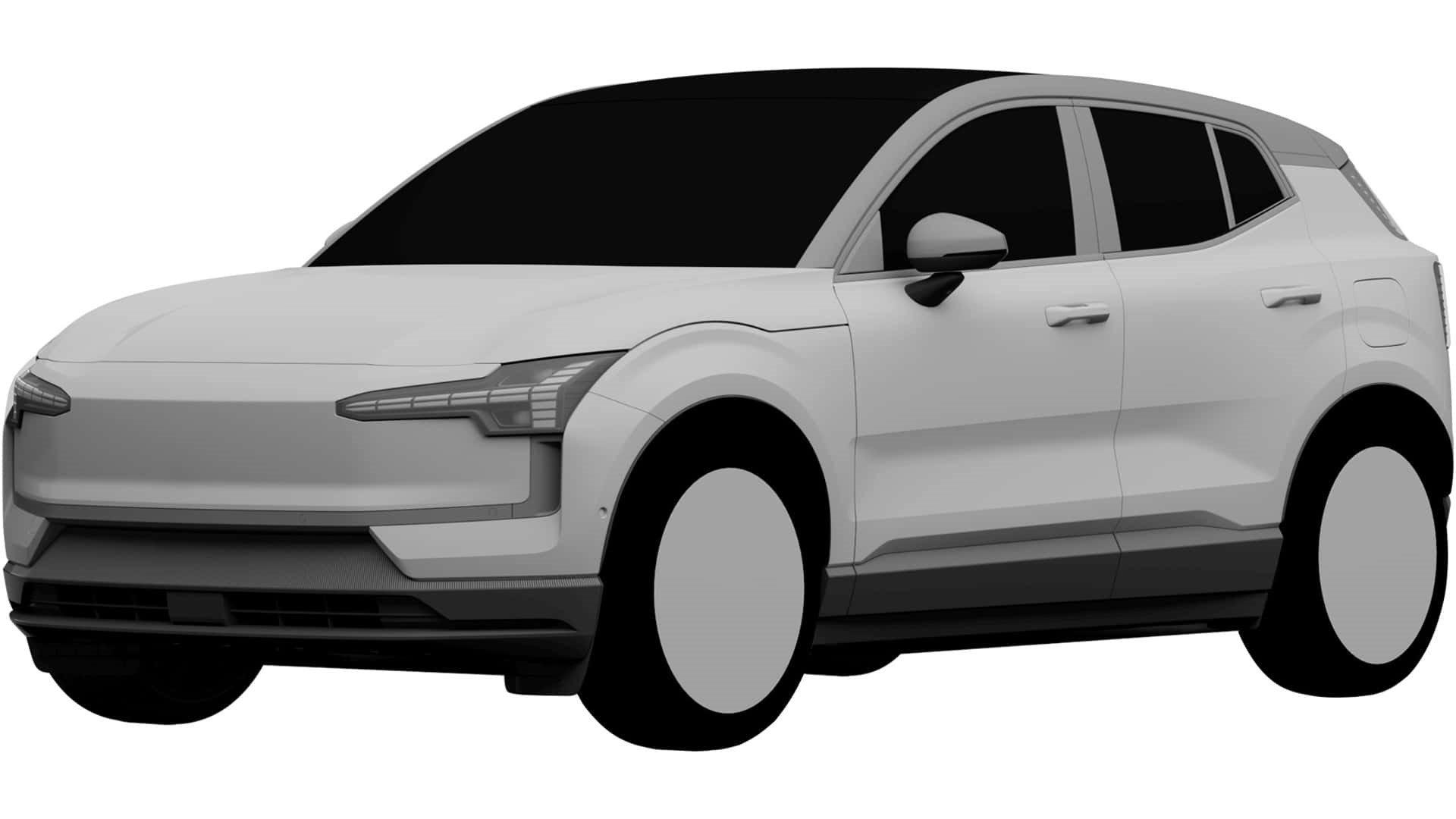 2024 Volvo EX30'un tasarımına ilişkin yeni ipuçları paylaşıldı