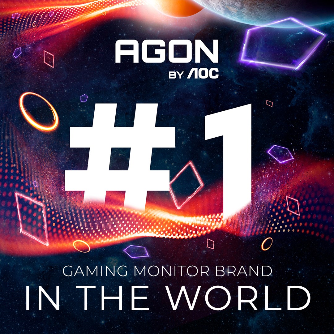 AGON by AOC, gaming monitör pazarında liderliğini sürdürüyor