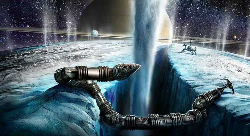 NASA dev bir metal yılan üzerinde çalışıyor