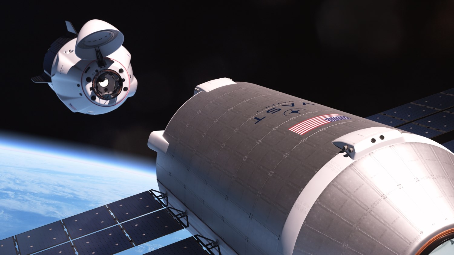 SpaceX ilk ticari uzay istasyonunu yörüngeye taşıyacak