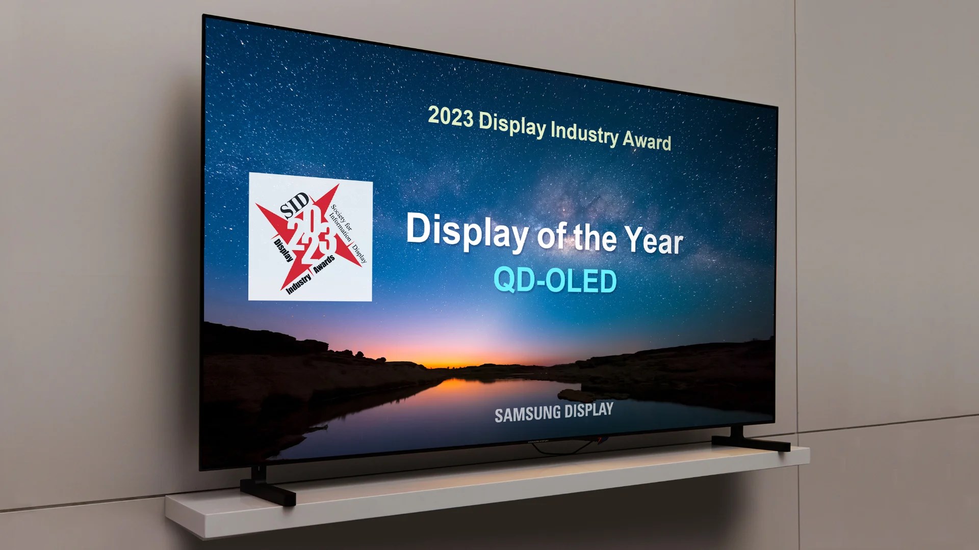 2023'ün en iyi ekranı ödülü Samsung QD-OLED