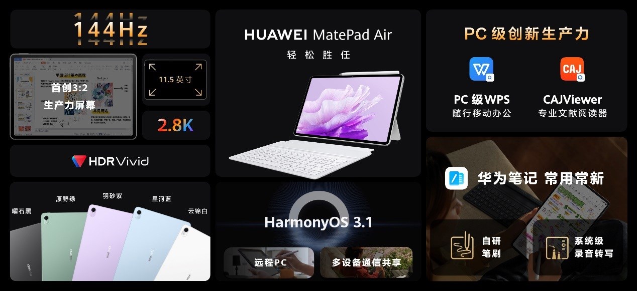 Huawei, iPad Air'a rakip çıkardı: Karşınızda MatePad Air