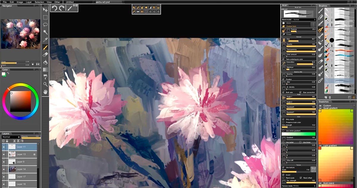 dijital boyama programı - Paintstorm Studio