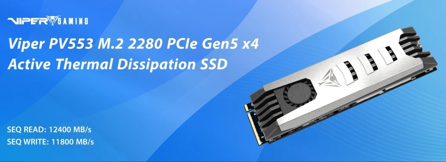 Devasa soğutucu olmadan PCIe Gen5 SSD ile 12,4 GB/s hız!