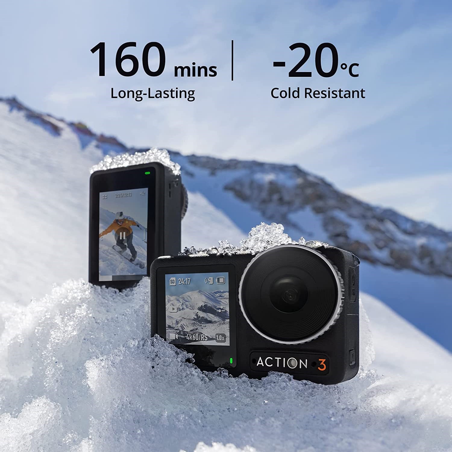 DJI Osmo Action 3 Standard Combo 4K aksiiyon kamerası