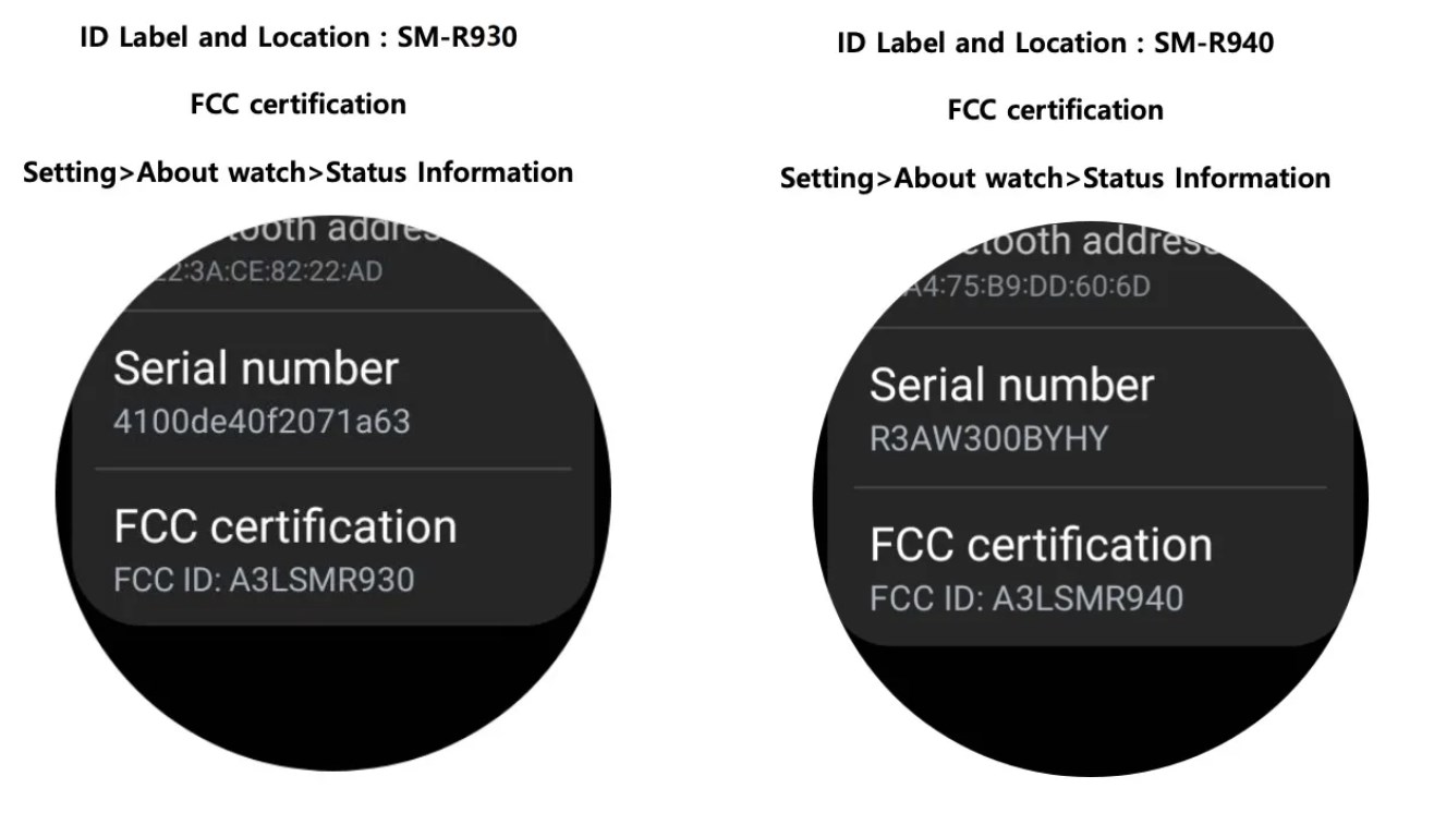 Samsung Galaxy Watch 6 FCC sertifikası
