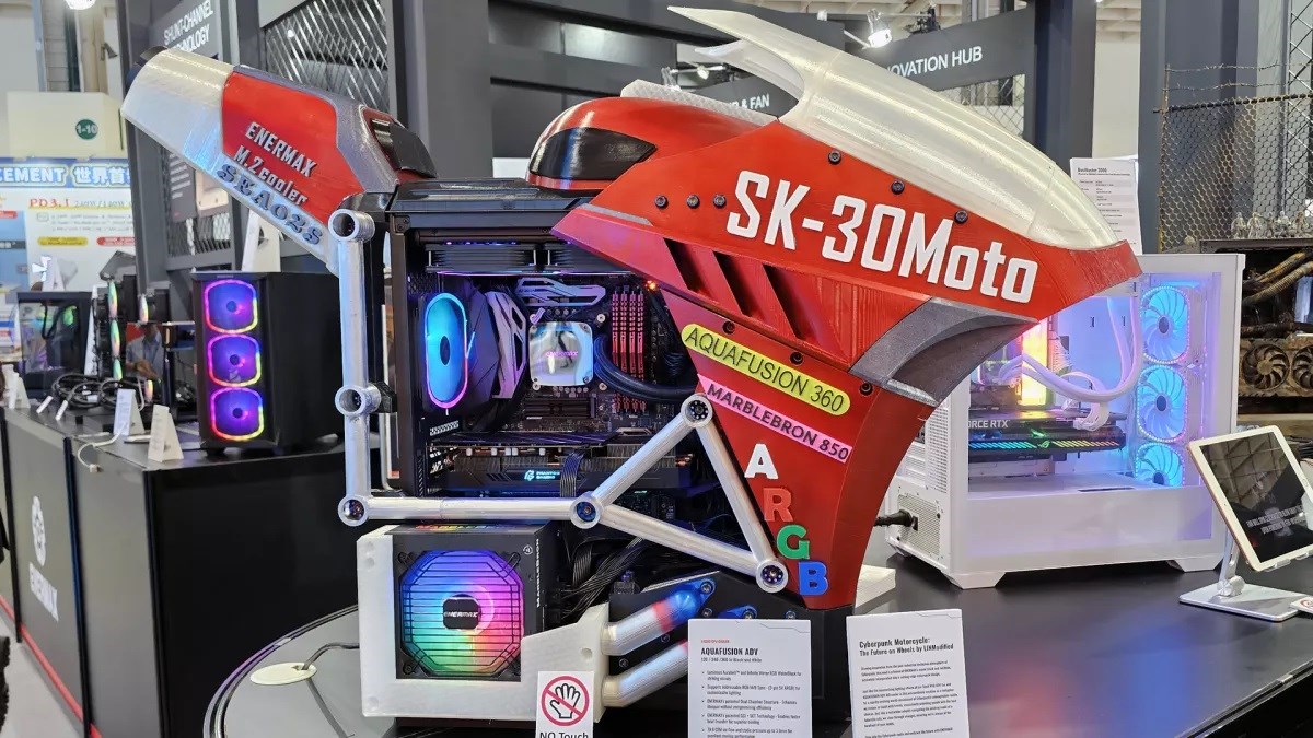 Computex 2023'ün şaşkına çeviren PC tasarımları! İşte görüntüler