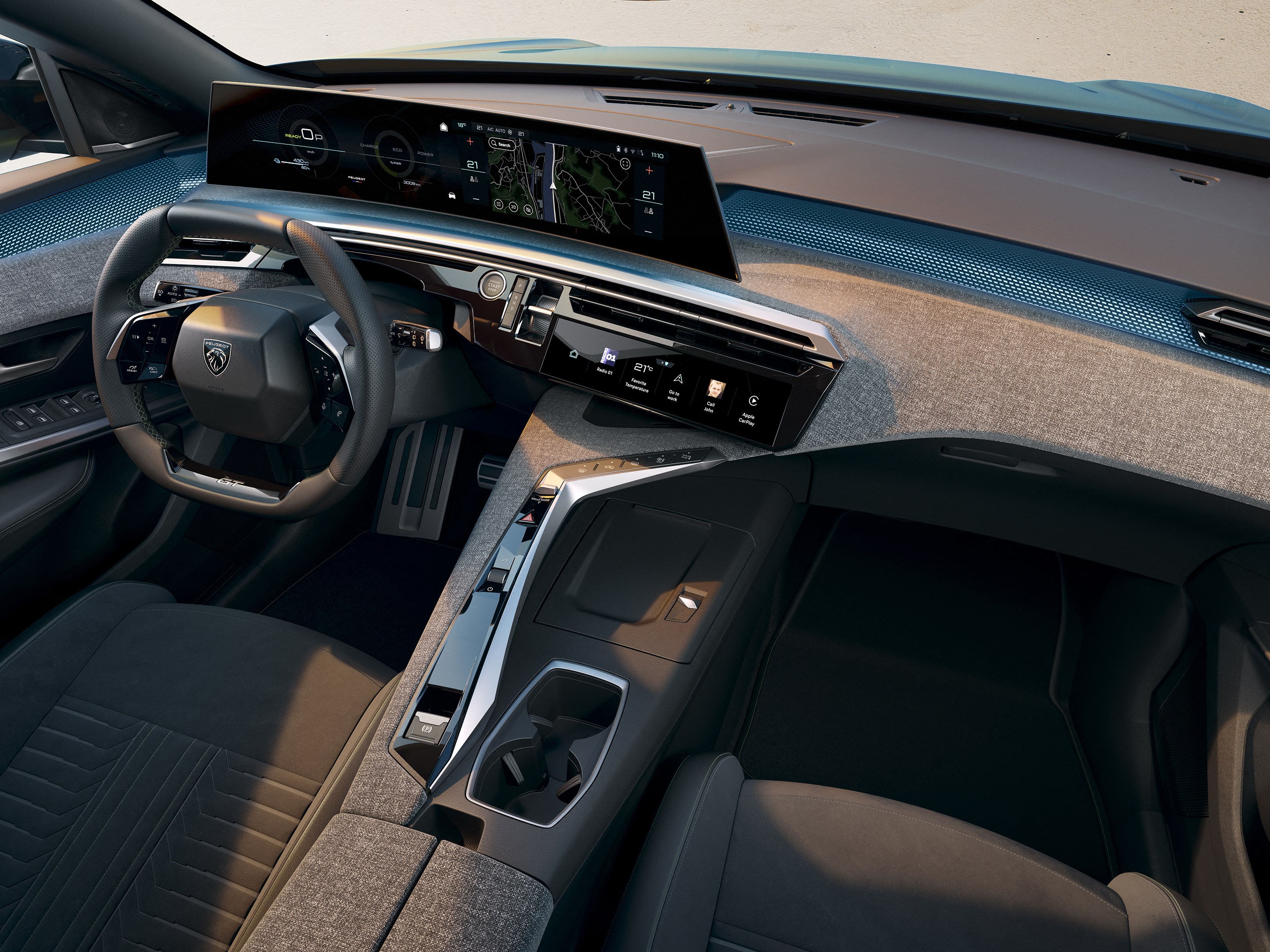 2024 Peugeot 3008'in kokpiti ortaya çıktı: 'Panoramic i-Cockpit'