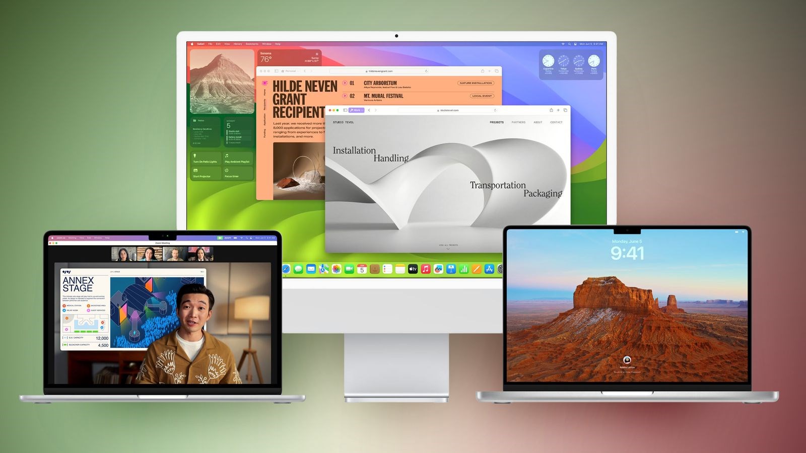 apple silicon maclere özel macos 14 sonoma özellikleri