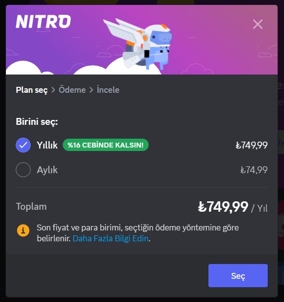 Discord Nitro Türkiye fiyatı zamlandı! Discord Nitro fiyatı 2023