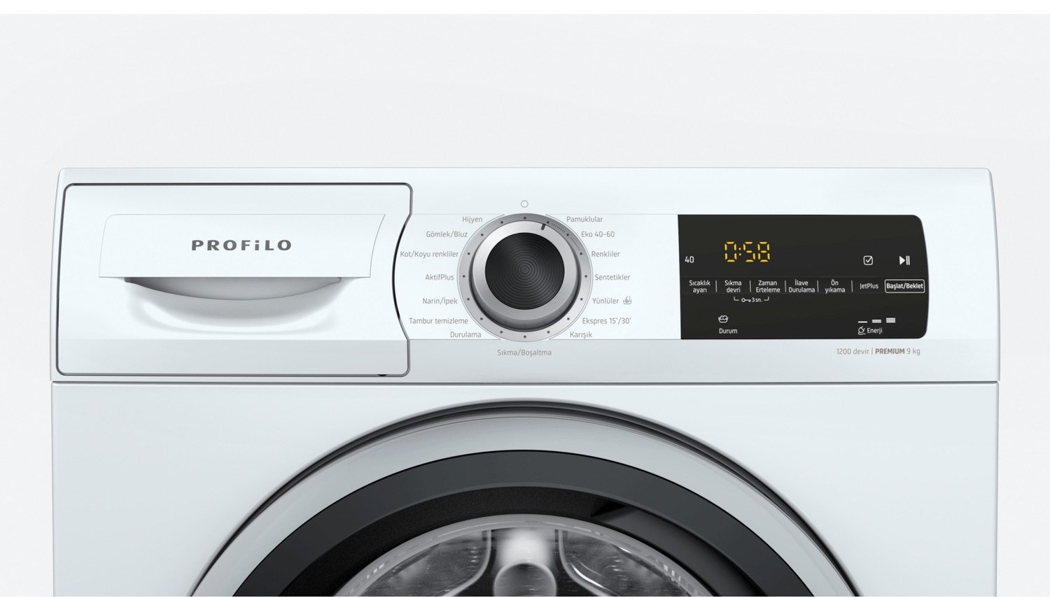 uygun fiyatlı çamaşır makinesi Profilo CMU12T91TR