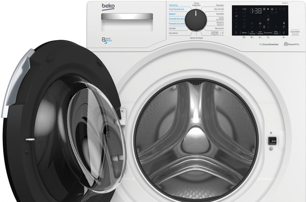 en iyi kurutmalı çamaşır makinesi Beko BK 851 YK