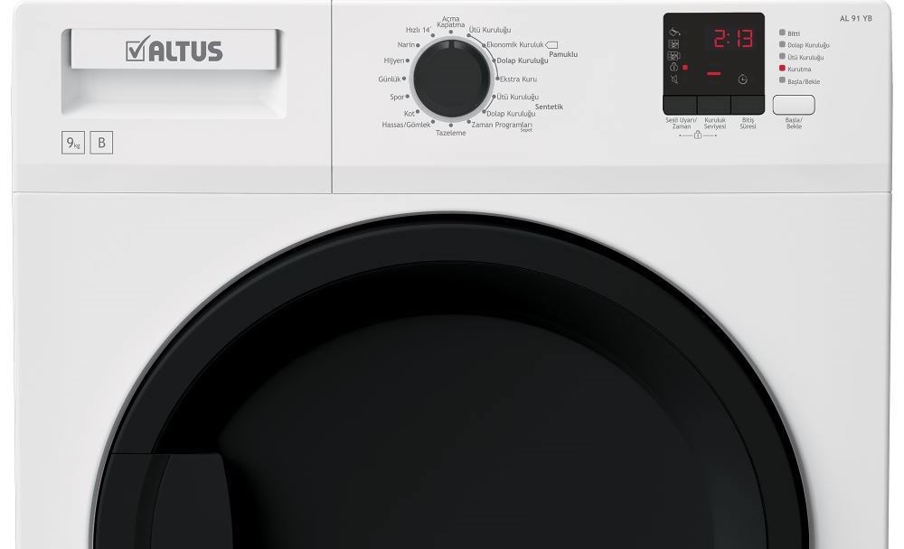 ucuz çamaşır kurutma makinesi Altus AL 91 YB