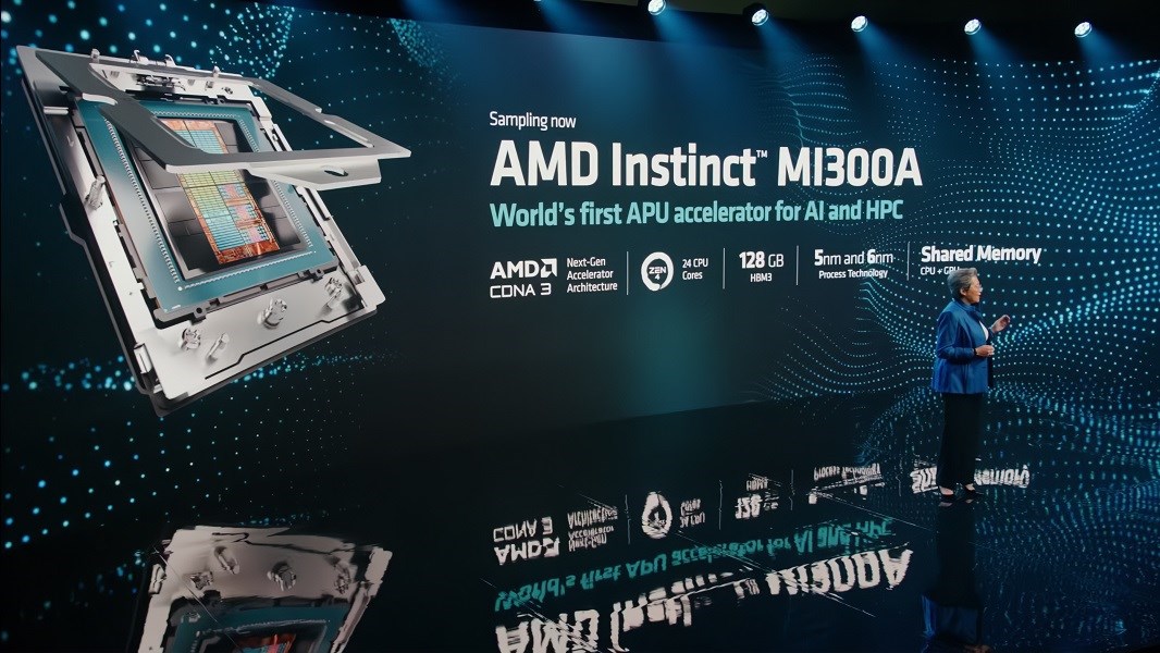 Yapay zekâya AMD Instinct MI300 hamlesi