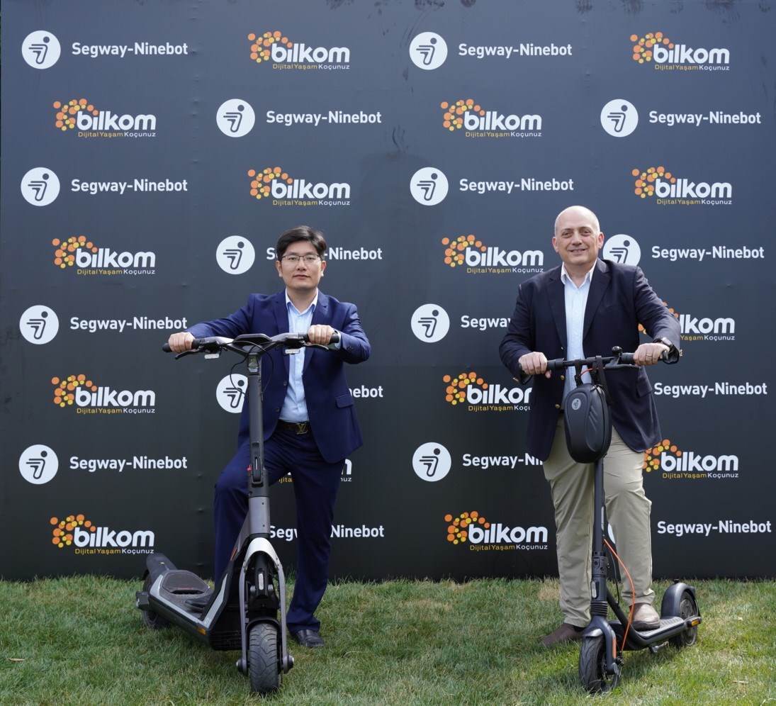 Segway-Ninebot'un scooter ürünleri Bilkom güvencesiyle Türkiye'de