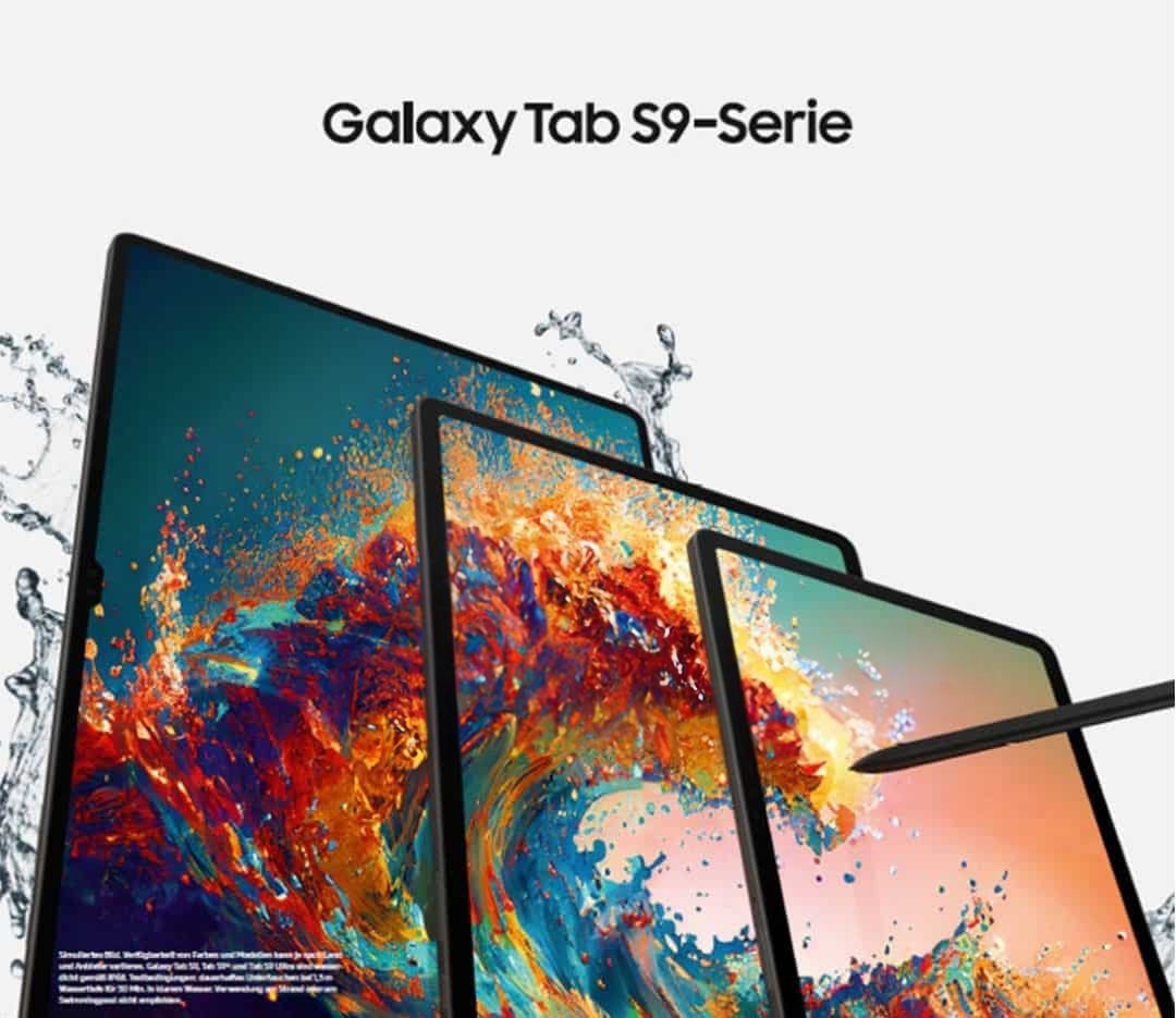 samsung galaxy tab s9 serisi tanıtım görseli