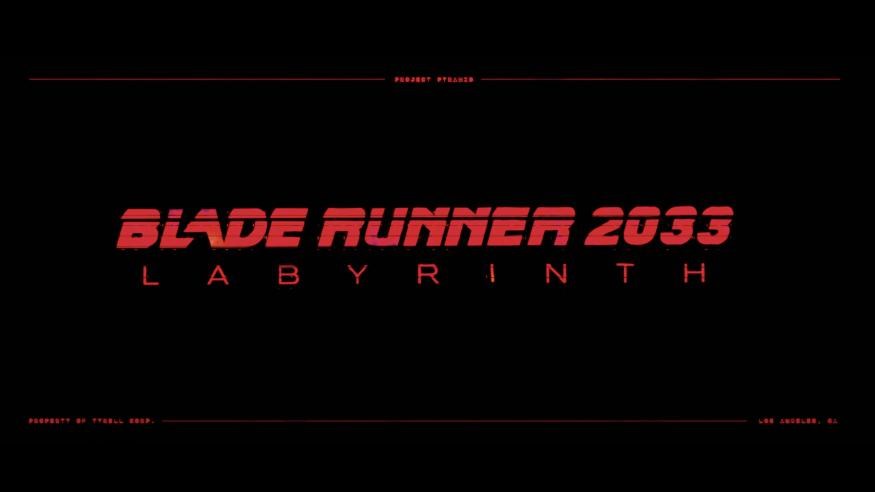 Blade Runner 2033: Labyrinth oyun fragmanı yayınlandı