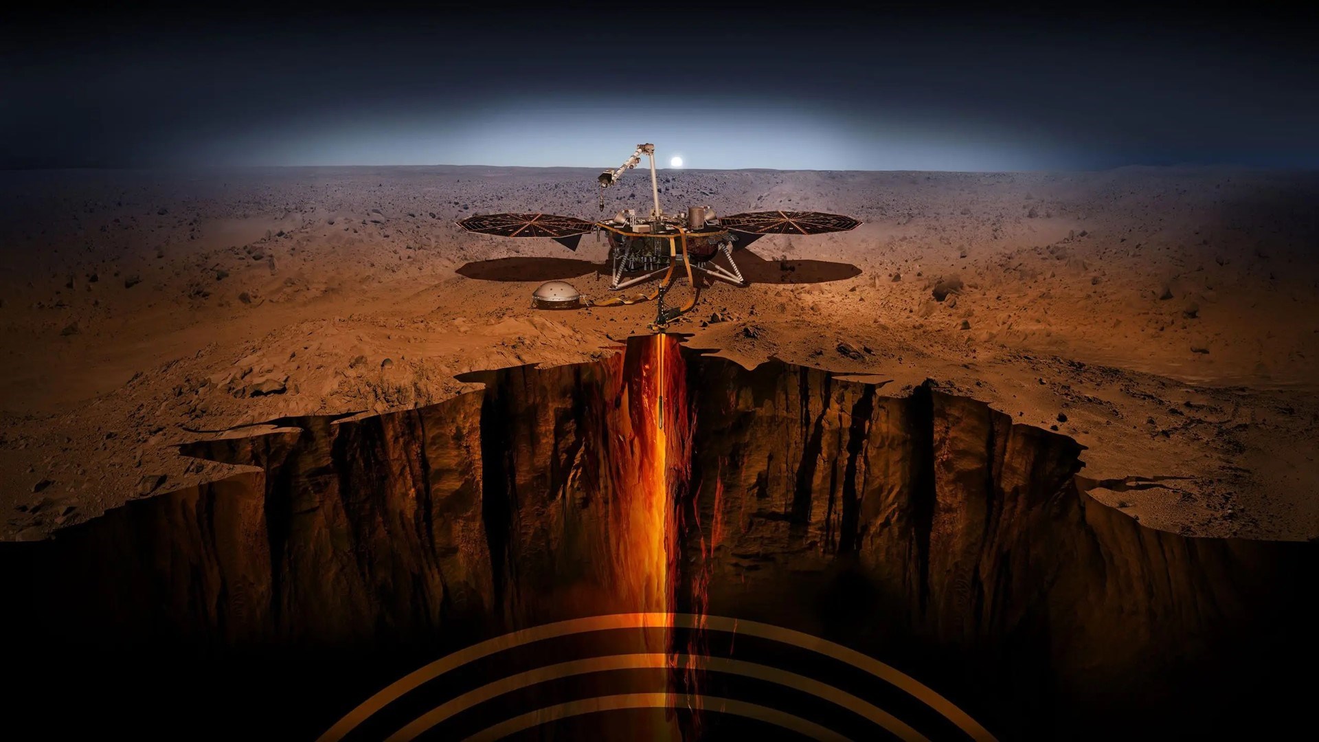 Mars’ın çekirdeği hakkındaki gizem perdesi aralandı