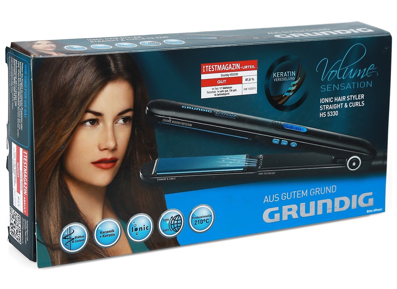 iyonlu saç düzleştirici Grundig HS-5330