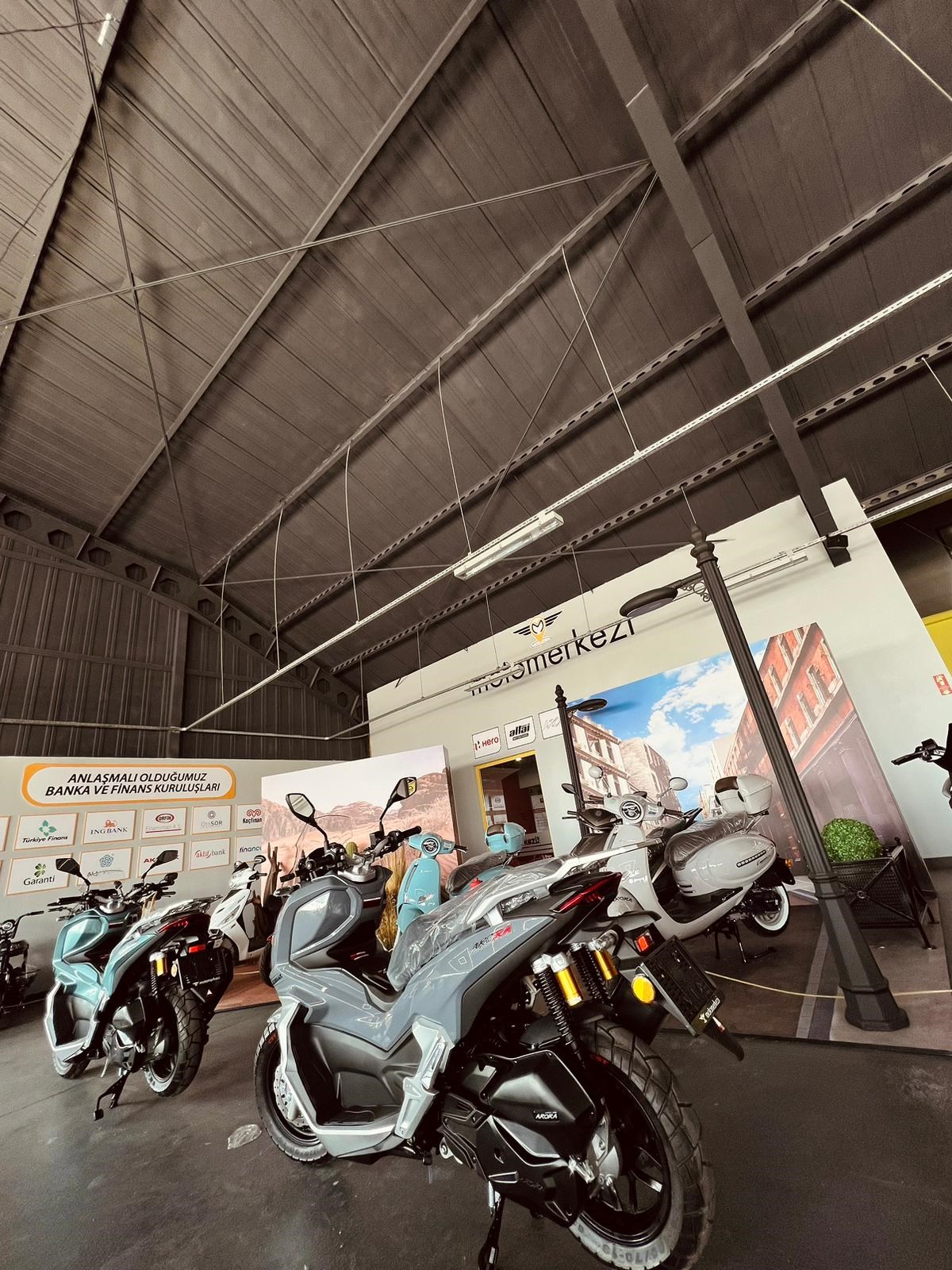 Motomerkezi, motosiklet satış ve satış sonrası hizmeti sağlayacak