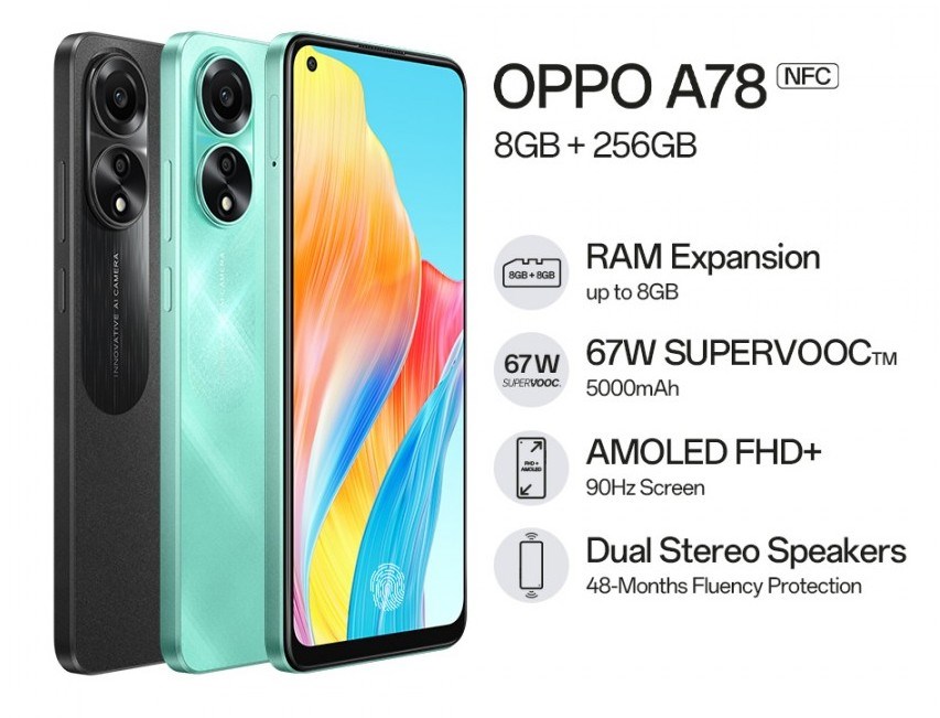 Oppo A78 4G tanıtıldı: İşte özellikleri ve fiyatı
