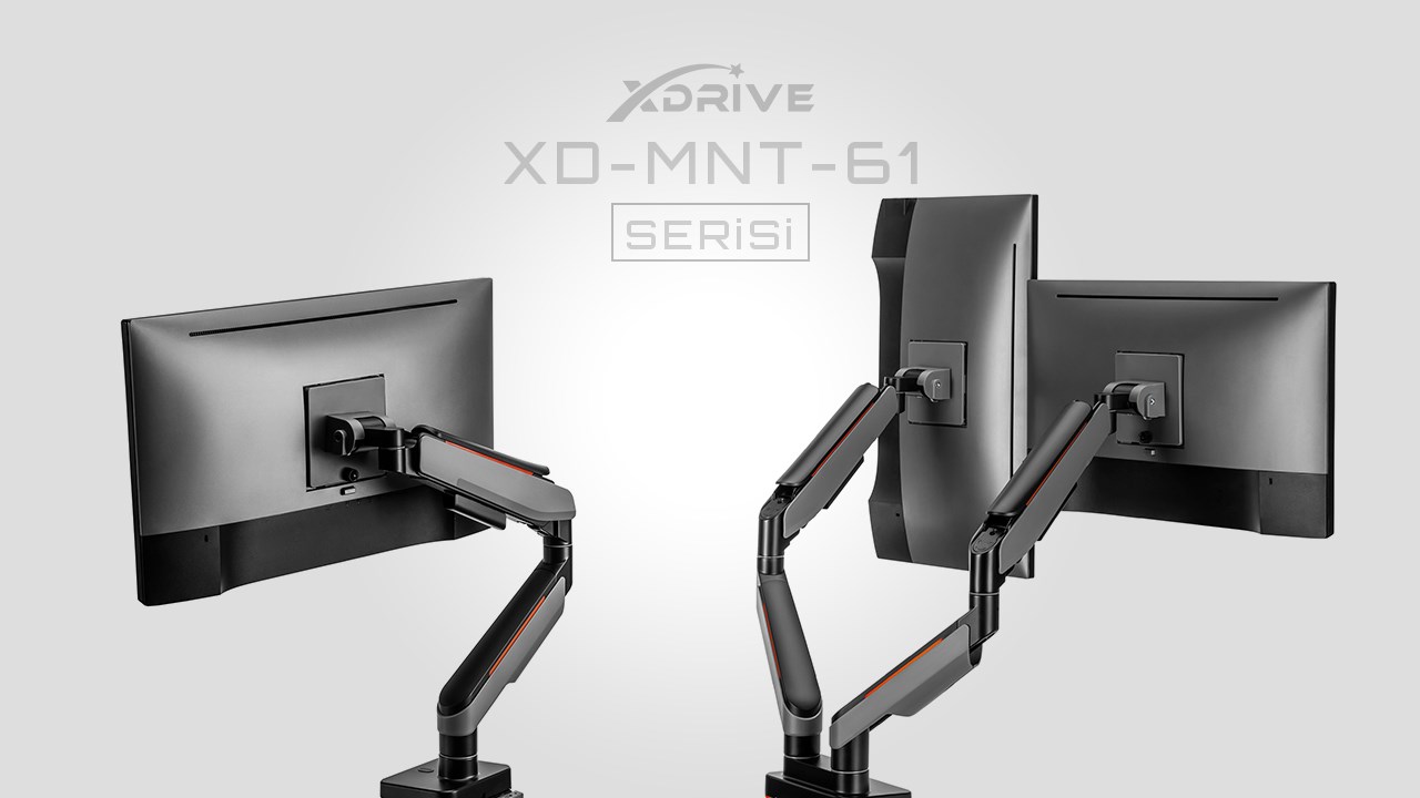 xDrive, Yeni Monitör Standı Modelleri ile Ergonomik Çözümler Sunu