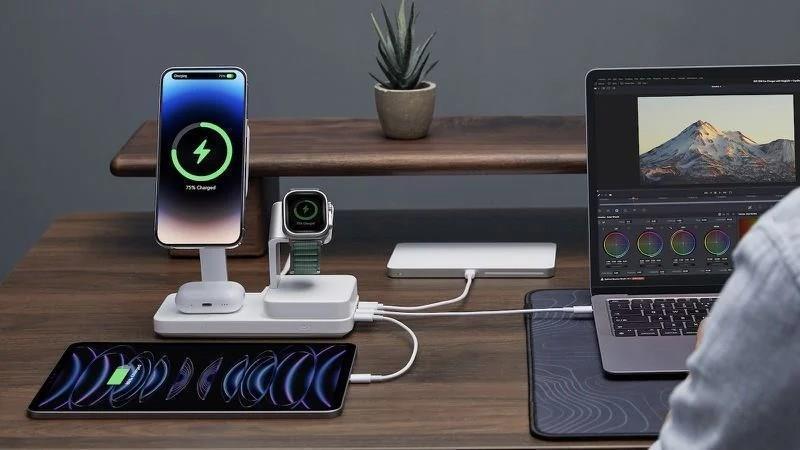 Dünyanın ilk Apple onaylı 6'sı 1 arada şarj istasyonu çıkış yaptı