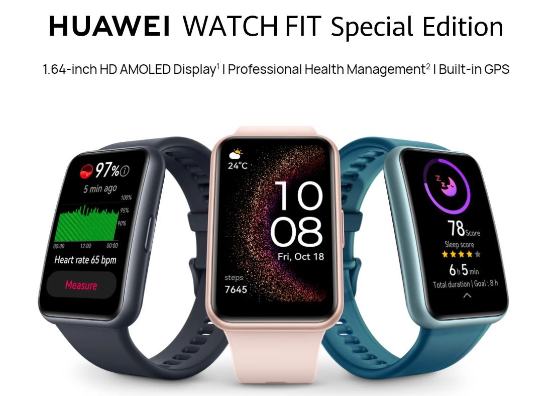 Huawei Watch Fit Special Edition tanıtıldı: İşte özellikleri