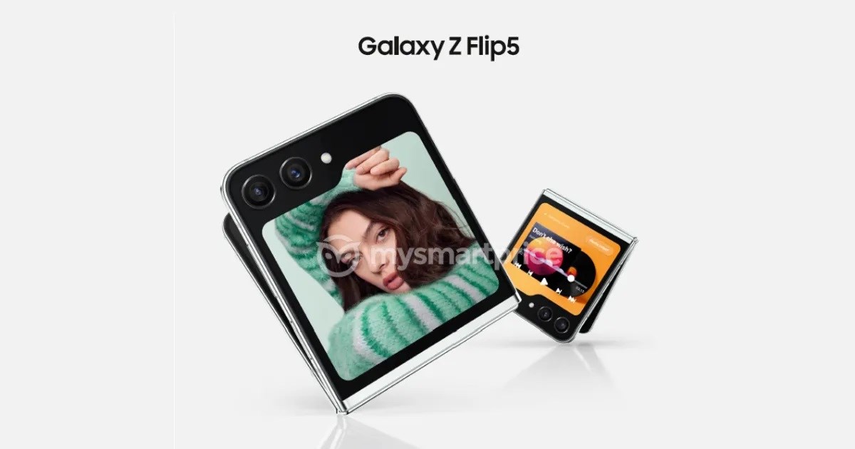 Galaxy Z Flip 5'in tanıtım görüntüleri paylaşıldı! İşte tasarımı