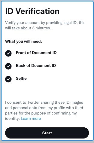 Twitter, kimlik tabanlı doğrulama üzerinde çalışıyor