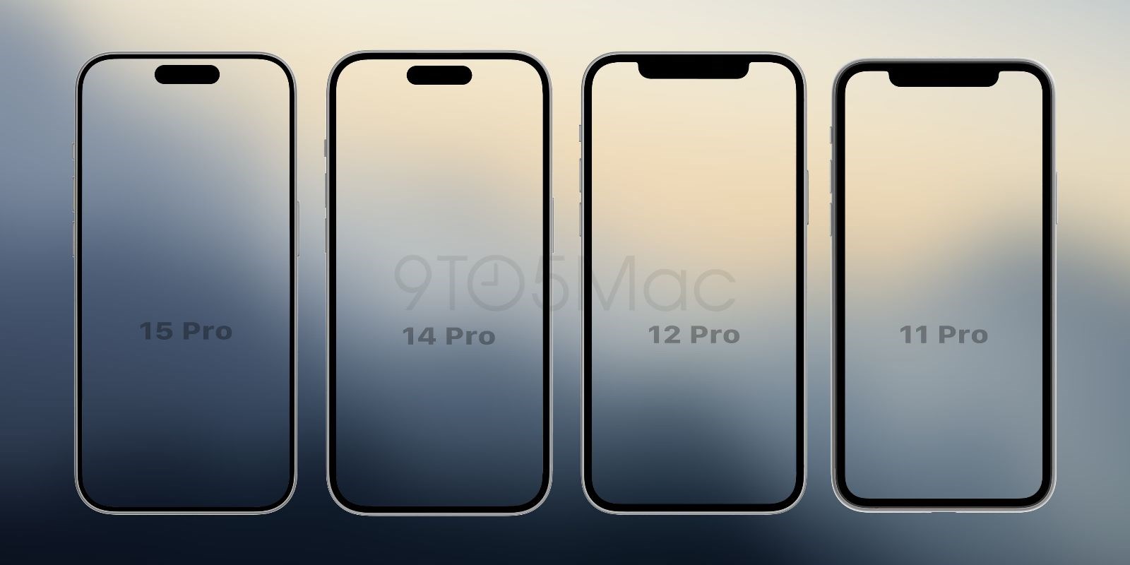 iPhone 15 Pro'nun çerçevesi, önceki modellerle karşılaştırıldı
