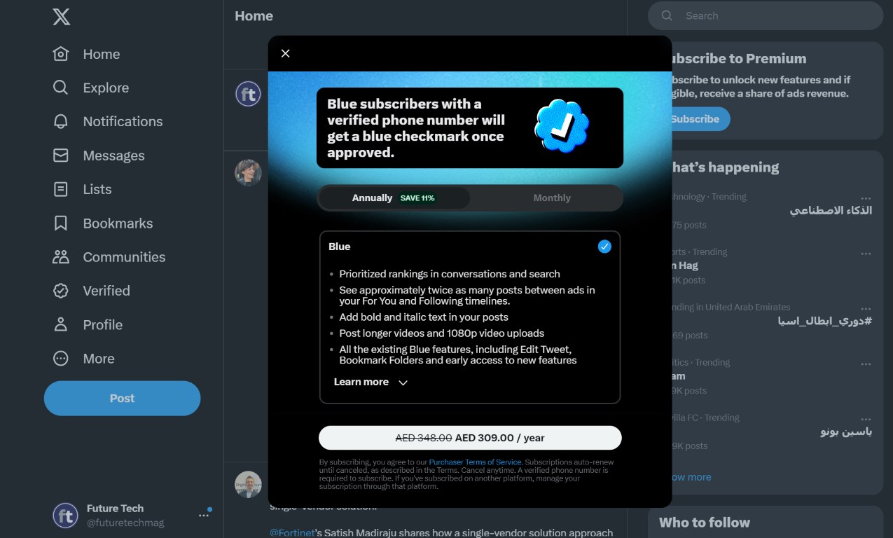 X Pro (TweetDeck) resmen ücretli bir hizmet oluyor