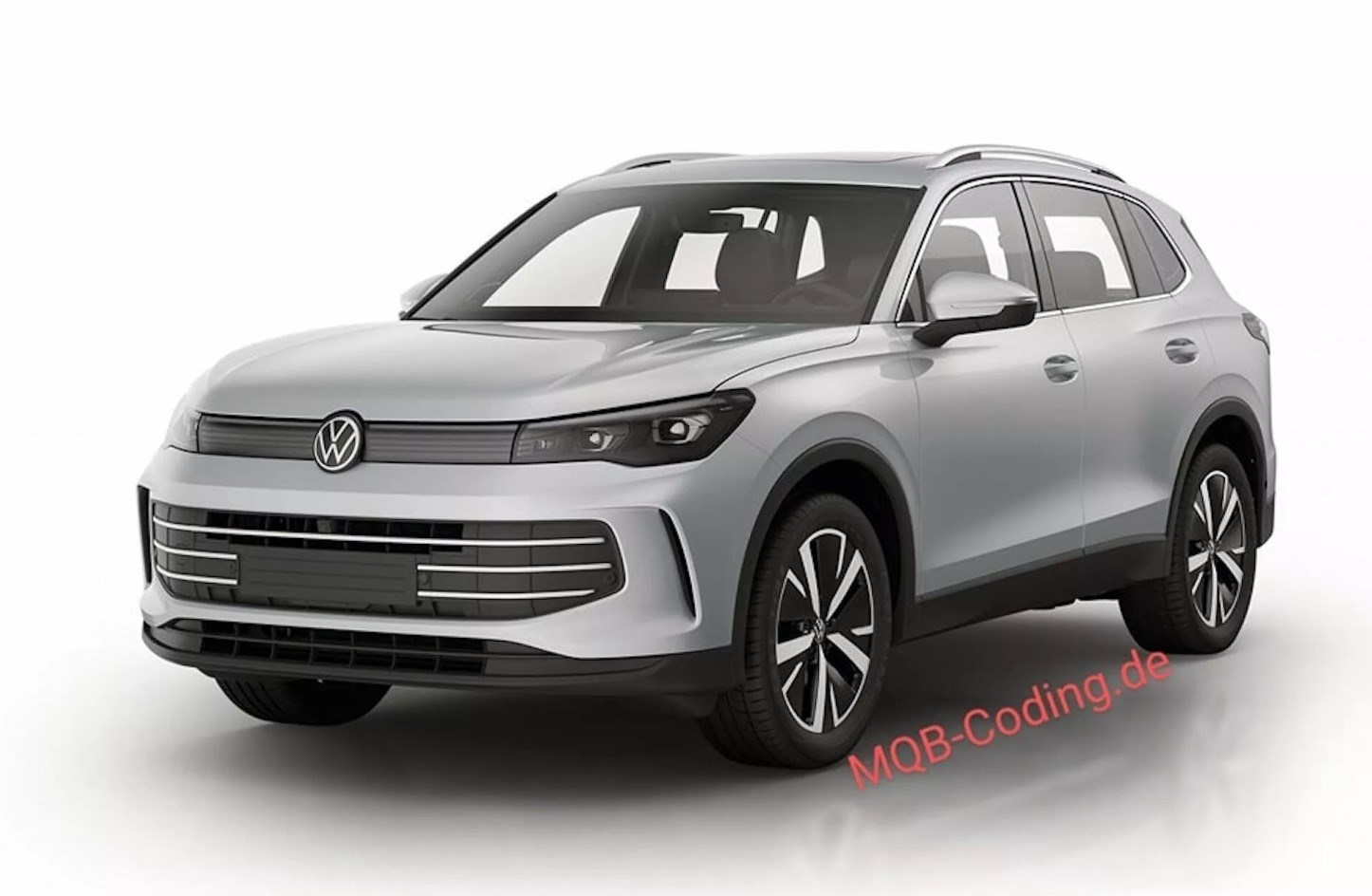 2024 Volkswagen Tiguan'ın kamuflajsız görselleri sızdırıldı