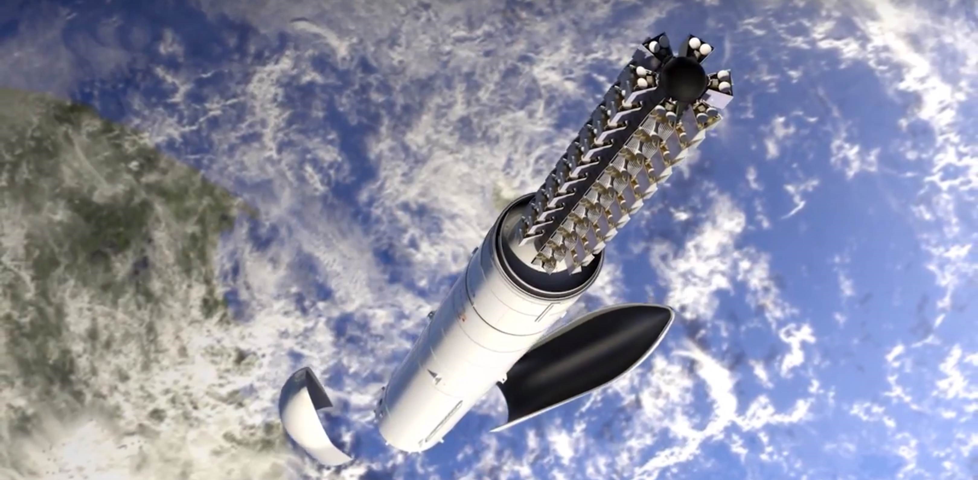 SpaceX, 5.000'inci Starlink uydusunu yörüngeye fırlatıyor