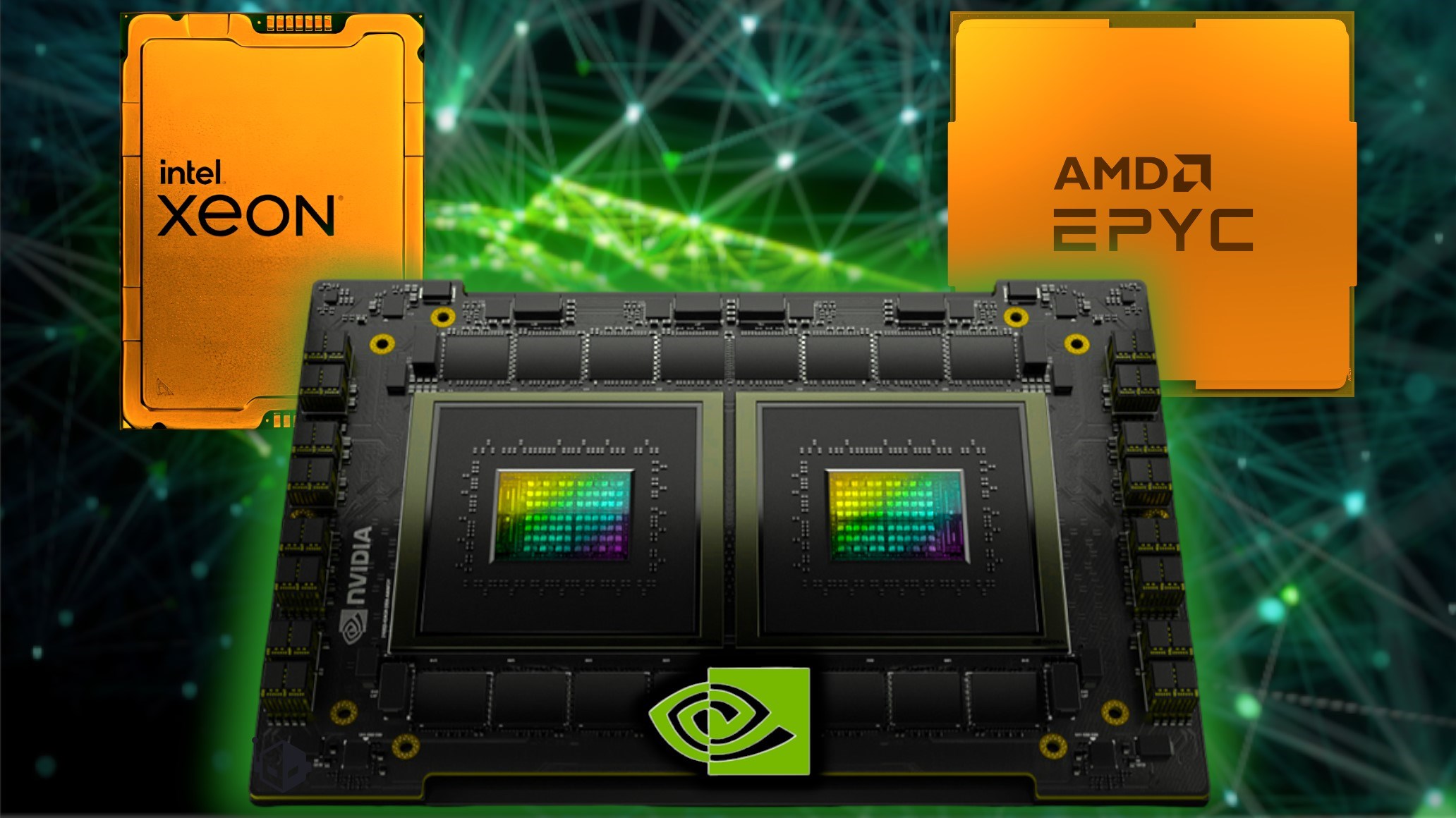 Nvidia’nın Grace CPU’su AMD ve Intel rakiplerini ikiye katladı