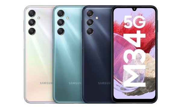 Samsung Galaxy M34 5G tasarım
