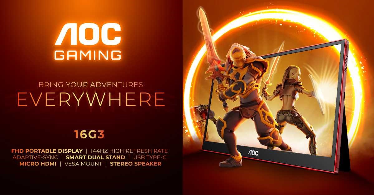 AOC Gaming 16G3 özellikleri ve fiyatı