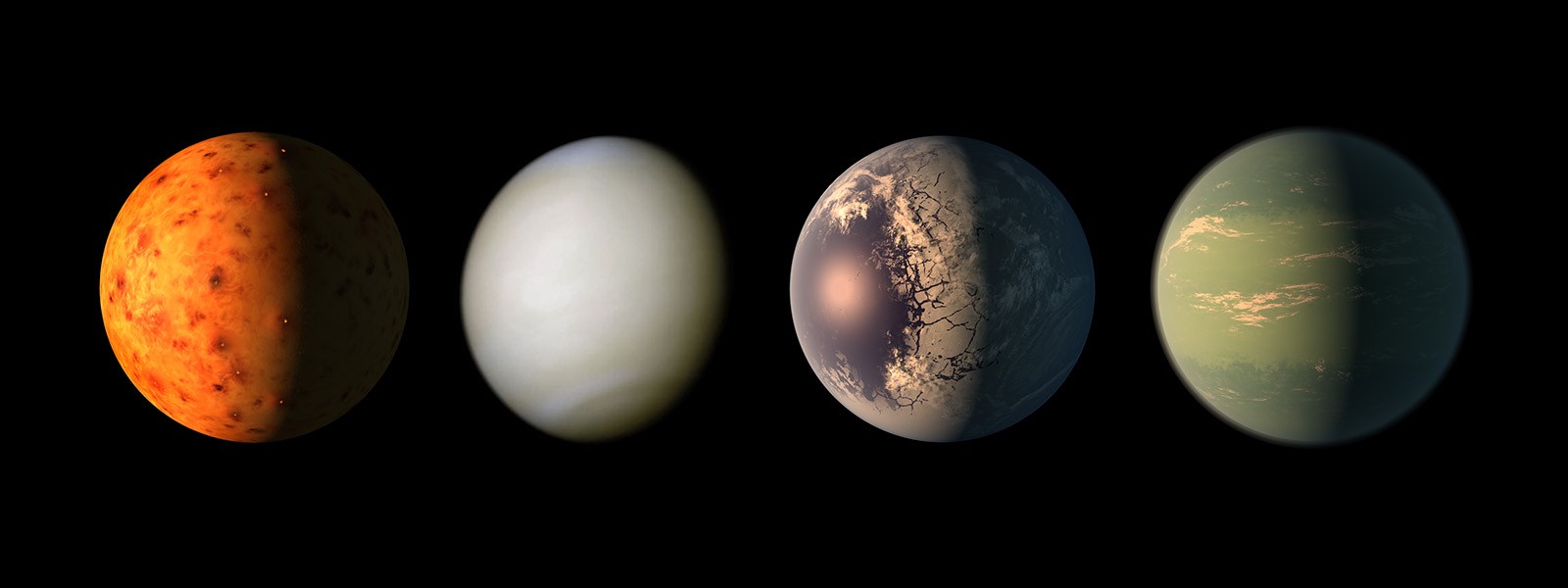 James Webb ilk TRAPPIST gezegeninin atmosferini analiz etti