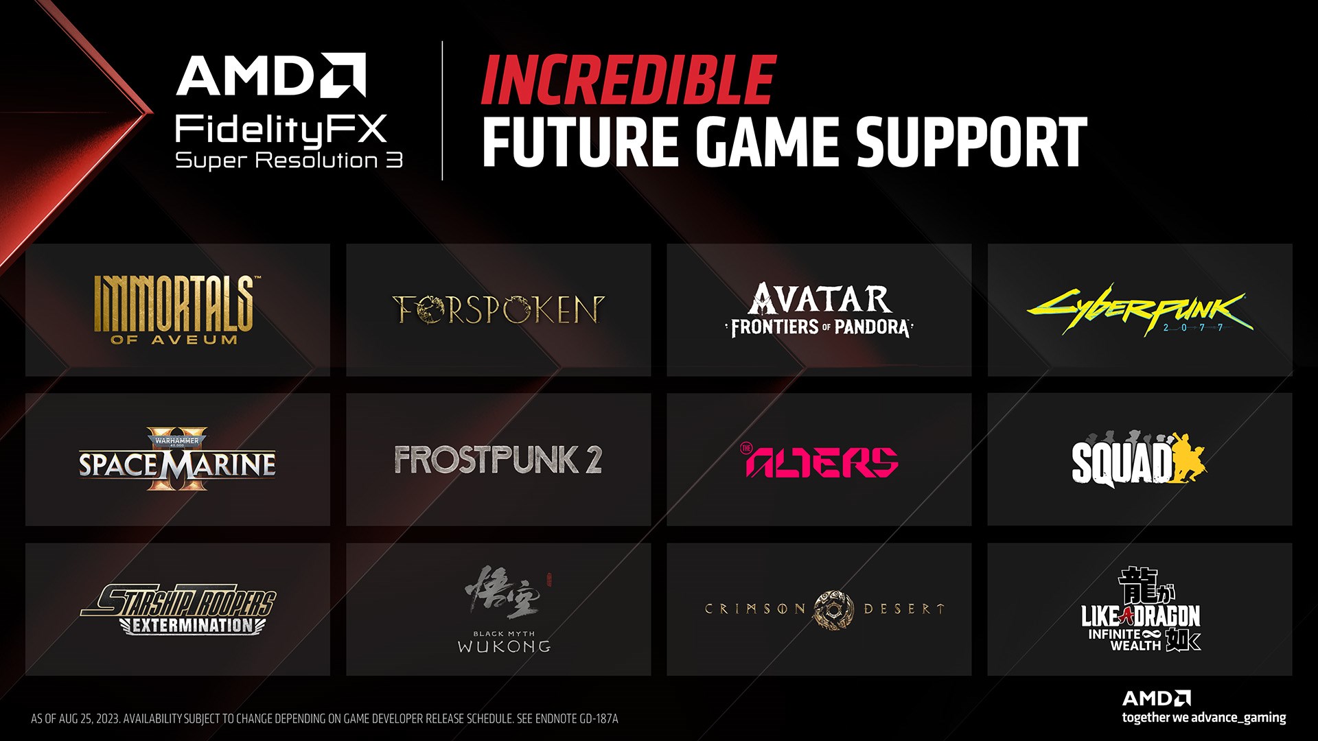 AMD FSR 3 iki oyun için çıkışını yapıyor