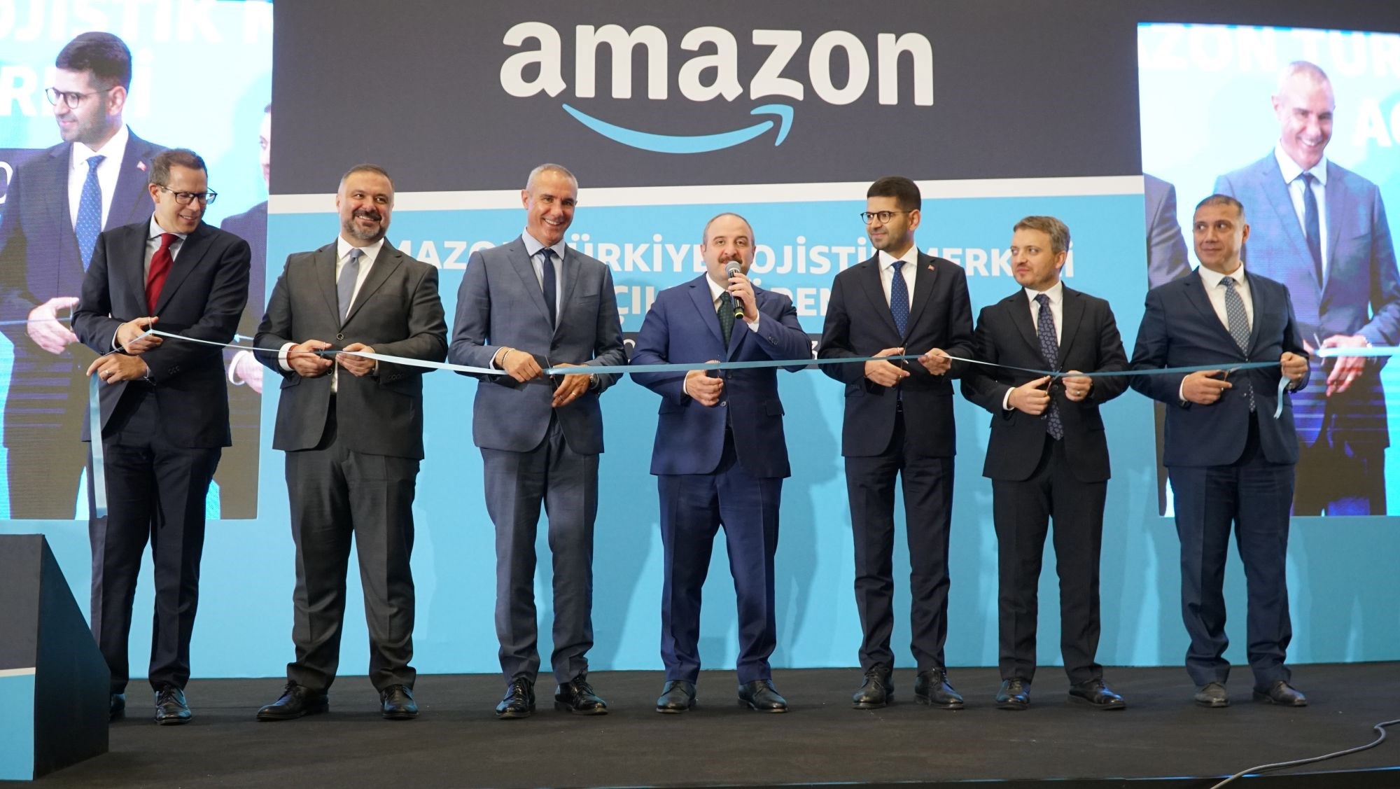Amazon'un Türkiye'deki ilk lojistik merkezi açıldı