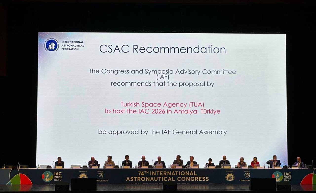 Uluslararası Uzay Kongresi 2026'da Türkiye’de düzenlenecek