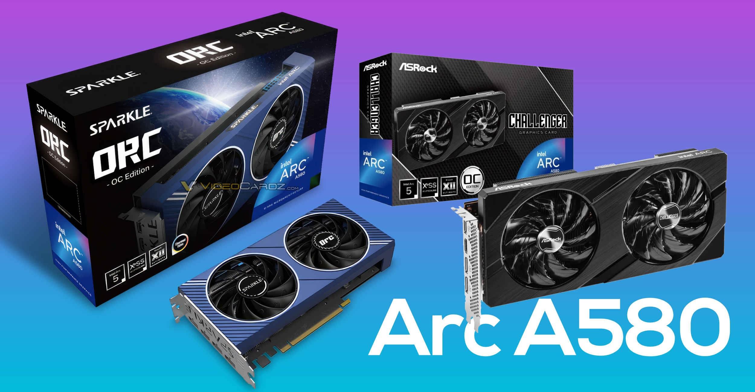 Bu fiyata yok satar Intel Arc A580 sonunda satışa çıkıyor DonanımHaber
