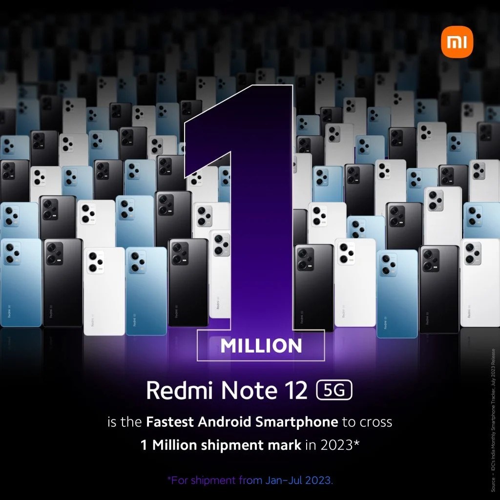 Redmi Note 12 5G Bu Yilki Sevkiyat Rekorunu Kirdi 1 Milyon Adet169679 0