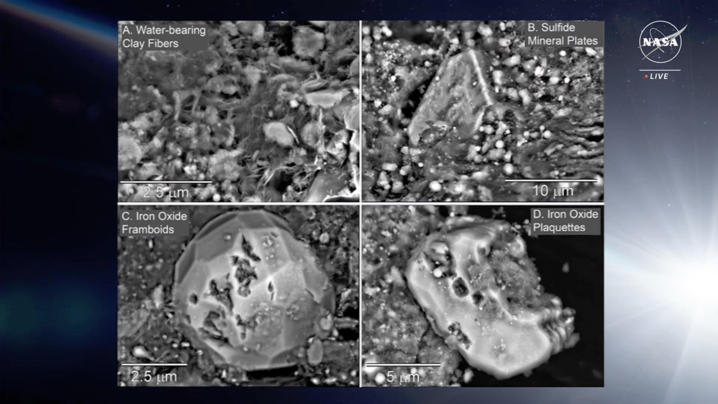 NASA, asteroit Bennu’dan aldığı örneklerin içeriğini açıkladı!