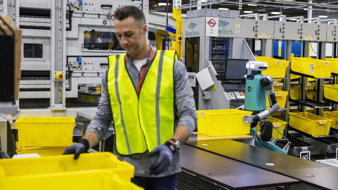 Amazon'un yeni robotları teslimat sürelerini azaltıyor