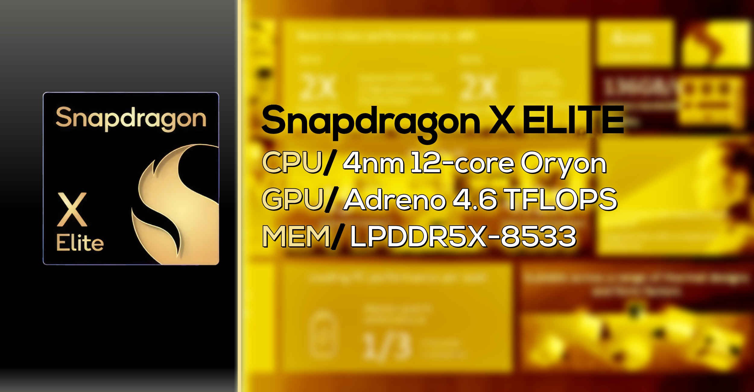 Qualcomm'un PC işlemcisi: Snapdragon X özellikleri belli oldu!